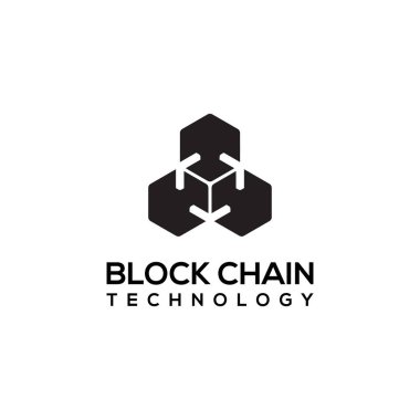 Blokzincirleme logo tasarımı ögesi