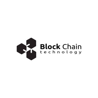 Blokzincirleme logo tasarımı ögesi