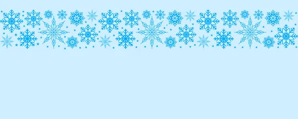 Copos Nieve Patrón Elemento Diseño Relacionado Con Fondo Invierno — Vector de stock