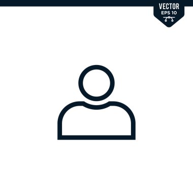 Çizilmiş, düzenlenebilir vuruş vektöründe hesap simgesi koleksiyonu