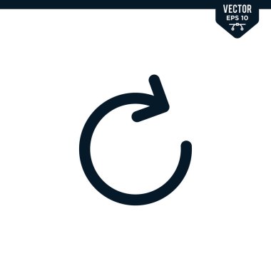 Simge koleksiyonunu kabartma biçimi, katı renk vektörü ile sıfırla veya tazele