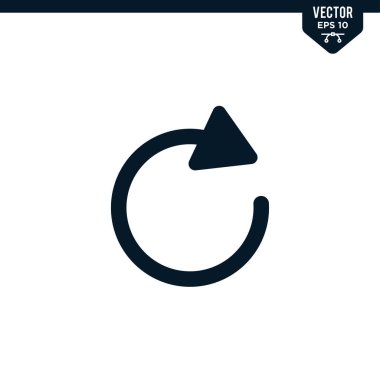 Simge koleksiyonunu kabartma biçimi, katı renk vektörü ile sıfırla veya tazele