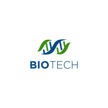 Soyut DNA logo tasarımı