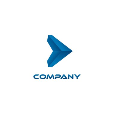 Arrow simgesi konsepti finans veya yatırımla ilgili. Dijital yatırım teknolojisi. Finans Sanayi logosu