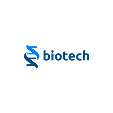 Soyut DNA logo tasarımı