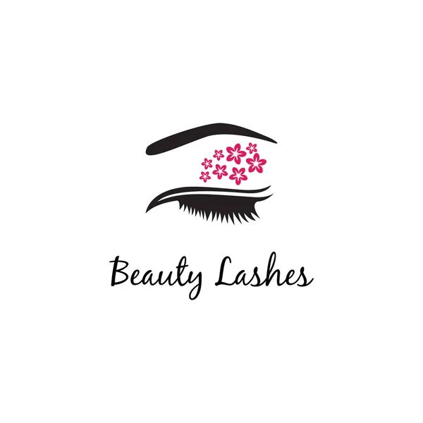 Diseño Logotipo Para Salón Belleza Cuidado Belleza Maquillaje Artista Belleza — Archivo Imágenes Vectoriales