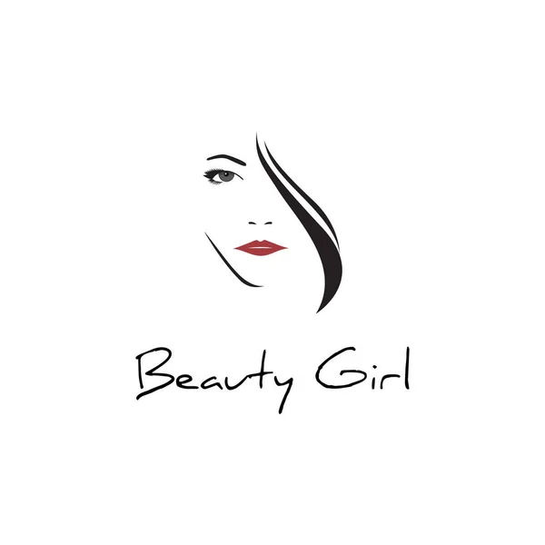 Design Logotipo Para Salão Beleza Cuidados Beleza Make Artist Beleza —  Vetores de Stock