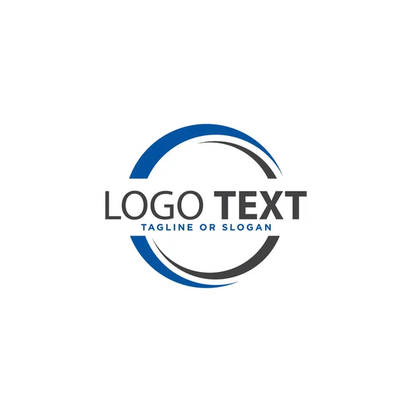 Geometrische Brug Logo Ontwerp Template — Stockvector