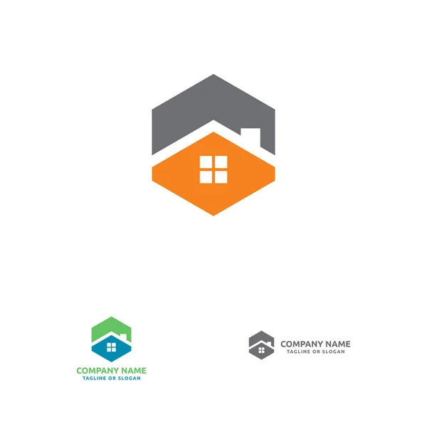 House Roof Related Apartment Logo Property Logo House Rent Icon — Stock Vector