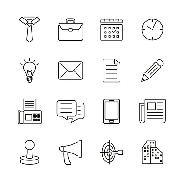 Outline Icon related to Business and Office, editable stroke vector — Stock Illustration Outline Icon Related Business Office Editable Stroke Vector — Stock Vector