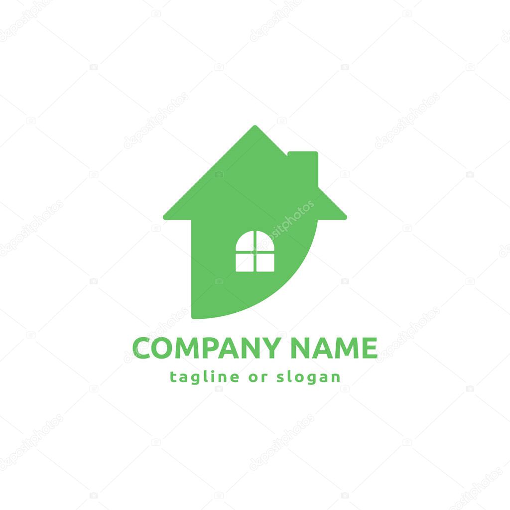 House roof related to apartment logo, property logo, house rent icon, real estate or building architecture