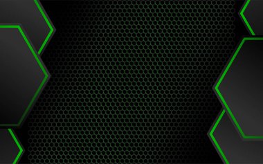 Altıgen şablon arkaplan Serbest Vektör