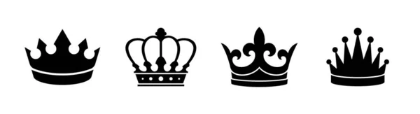Crown Icon Design Element Suitable Websites Print Design App — Stock Vector
