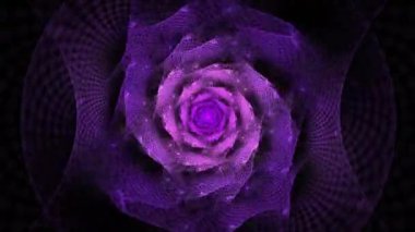 Spiral Galaksi. Sanatsal Spiral Renkli Soyut Hareketli Arkaplan Kusursuz Döngüsüz Döngü İnce detaylı simetri spiral hareketli arkaplan dikişsiz fraktal döngüsü