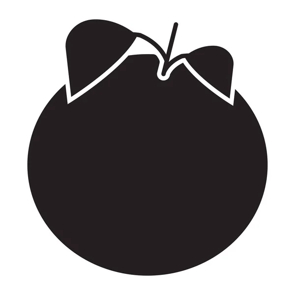 Pomelo Grapefruit Flat Vector Icon Food Apps Websites — Stock Vector