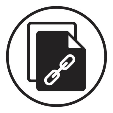 Uygulamalar ve web siteleri için düz vektör simgesini kopyaladım