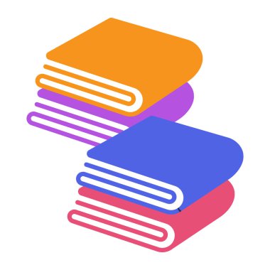 Katlanmış banyo havluları ya da uygulamalar veya web sitesi için el havlusu simgesi