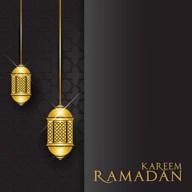 Uygulamalar veya web sitesi için ramadan kareem arkaplanı