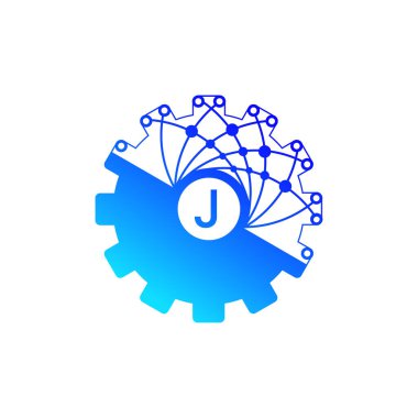 Uygulamalar veya web siteleri için dişli tekerlek düz vektör simgesi