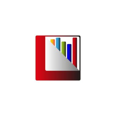 Uygulamalar veya web siteleri için büyüme veya kar düzeyi simgesi