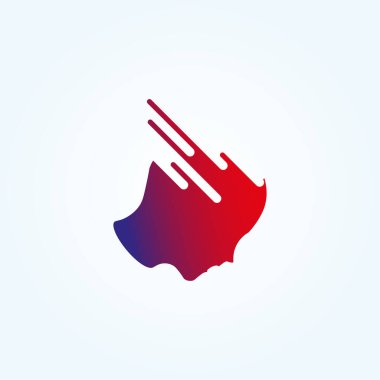 Uygulamalar veya web siteleri için akıllı beyin düz simgesi