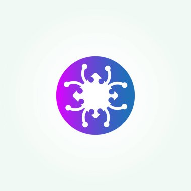 Uygulamalar veya web siteleri için teknoloji bağlantı simgesi