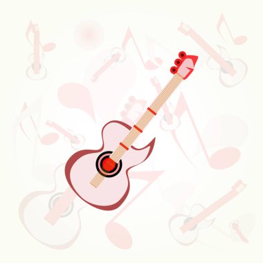 Uygulamalar veya web siteleri için gitar simgesi