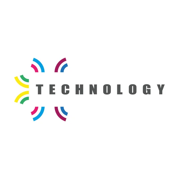 Icône Connexion Technologique Pour Applications Sites Web — Image vectorielle