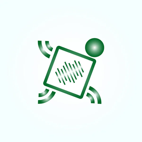 Ikona Połączenia Technologicznego Dla Aplikacji Lub Stron Internetowych — Wektor stockowy