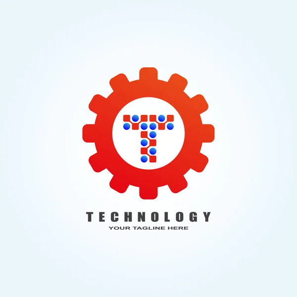 Technologie Verbindungssymbol Für Apps Oder Webseiten — Stockvektor