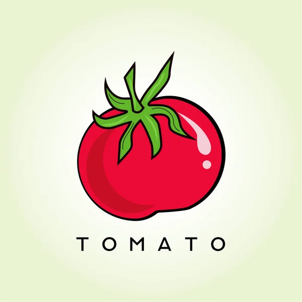 アプリやウェブサイトのトマトアイコン — ストックベクタ