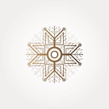 Uygulamalar veya web siteleri için gelecek teknoloji simgesi