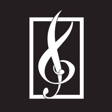 Müzik nota simgeleri, müzik ölçekleri, müzik ögeleri ve vektör biçimindeki ölçekler