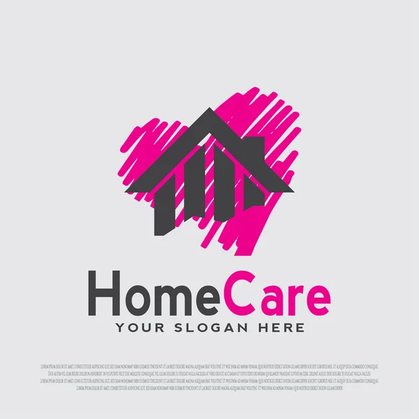 Housing Improvement Logo Vector House Logo Design Architecture Building Construction — Stock Vector