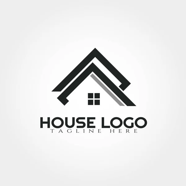 Σπίτι Λογότυπο Πρότυπο Σχεδιασμού Σπίτι Εικονίδιο Αρχιτεκτονική Κτίριο Και Κατασκευή — Διανυσματικό Αρχείο