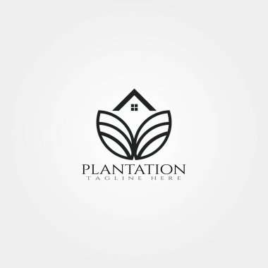 Çiftlik ikonu şablonu, yaratıcı vektör logosu tasarımı, çiftlik, tarım sembolü, illüstrasyon elementi