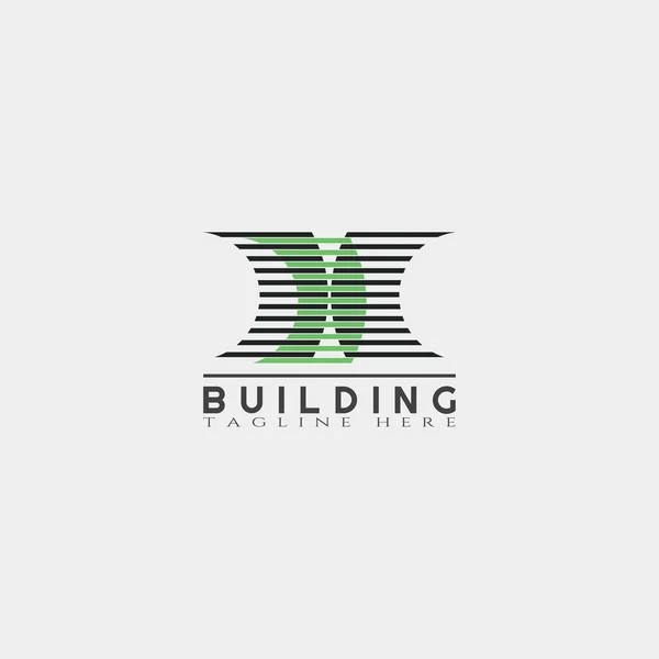 Mal House Icon Hjemme Kreative Vektor Logo Design Arkitektur Bygg – stockvektor