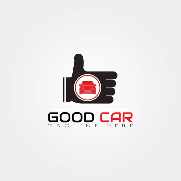 Gute Auto Icon Vorlage Kreatives Vektor Logo Design Illustrationselement — Stockvektor