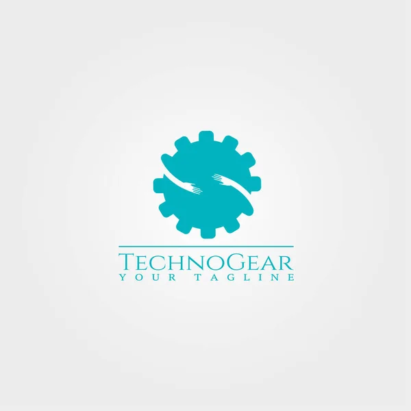 Vites Logosu Şablonu Dünyası Için Teknoloji Vektör Tasarımı Illüstrasyon Elementi — Stok Vektör