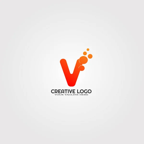 Шаблон Креативного Логотипу Векторна Технологія Логотипу Корпоративного Бізнесу Концептуальний Дизайн — стоковий вектор