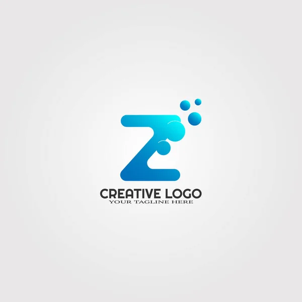 Modelo Logotipo Criativo Tecnologia Logotipo Vetorial Para Empresa Corporativa Design —  Vetores de Stock