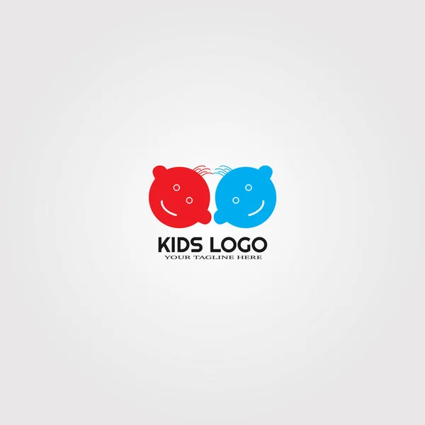 Moderne Logovorlagen Für Babys Vektor Logos Für Unternehmen Schwangerschaftszeichen Symbol — Stockvektor