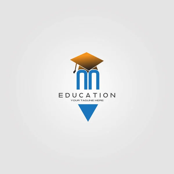 Vzdělávání Logo Šablona Vektorové Logo Pro Mezinárodní Školní Identitu Globální — Stockový vektor