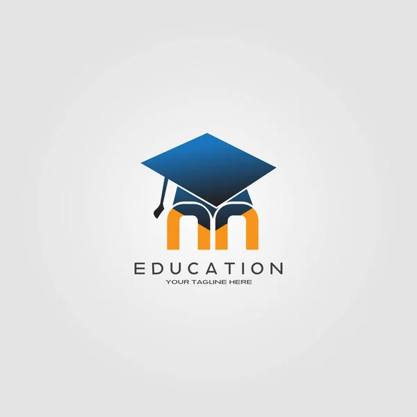 Education Logo Template Vector Logo International School Identity Global School — Archivo Imágenes Vectoriales