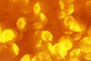 yumuşak altın, sarı, turuncu arka ışıklar
