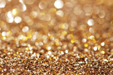 Gümüş ve altın arka plan yumuşak ışıklar