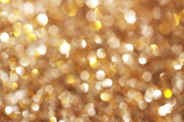 Gümüş ve altın arka plan yumuşak ışıklar