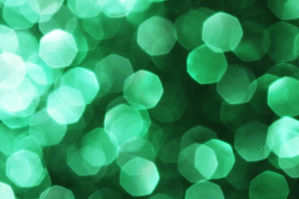 抽象的な緑のキラキラの背景 — ストック写真