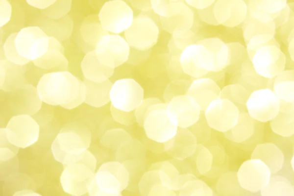 Vacanze astratte oro, giallo, luci in ottone su sfondo — Foto Stock
