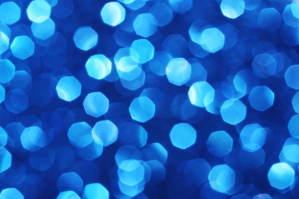 Azul brilho natal fundo abstrato — Fotografia de Stock